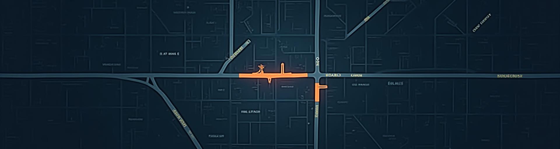 Map showing Berry Trucking & Hauling office in Ladoga, IN