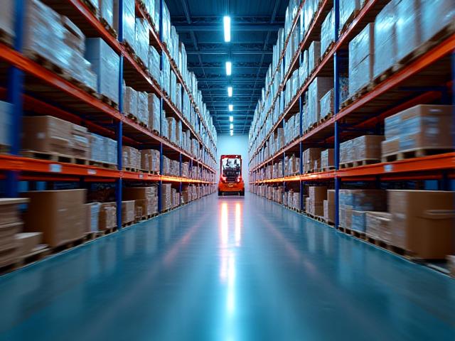 Logistics distribution center